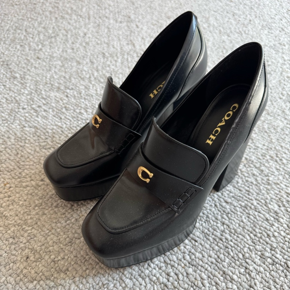 Coach Ilyse Platform Loafers